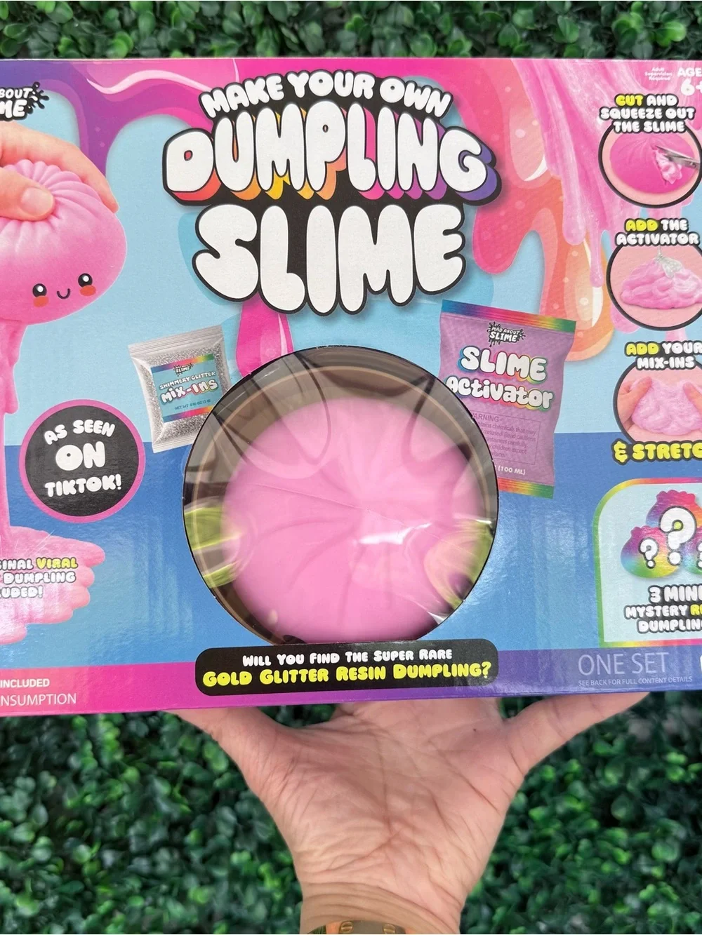Rms! Make Your Own Dumpling Slime Kit Pink